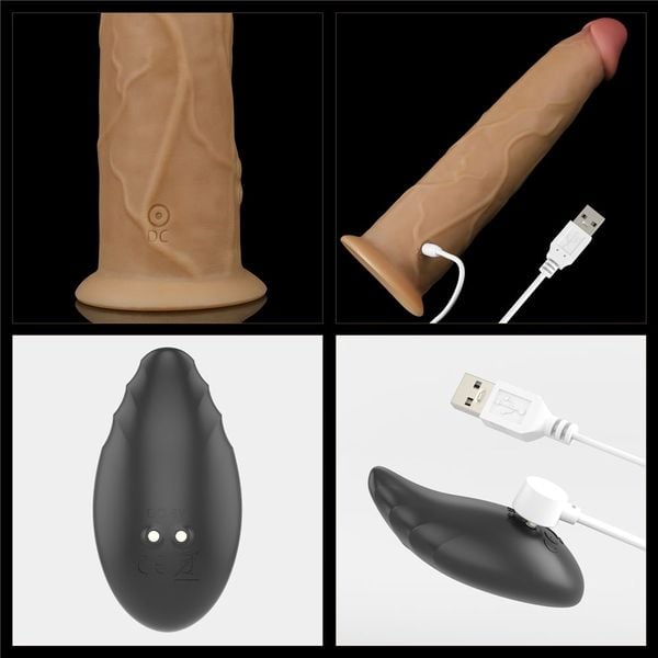 Dương Vật Dính Tường Lovetoy Nature Cock 8"
