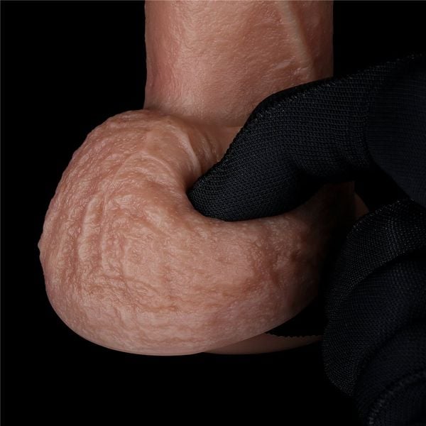 Dương Vật Dính Tường Có Bìu Lovetoy Nature Cock 7"