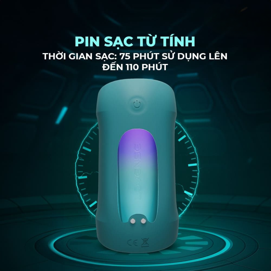  Máy Rung Massage Dương Vật Lovense Gush 2 Điều Khiển App 