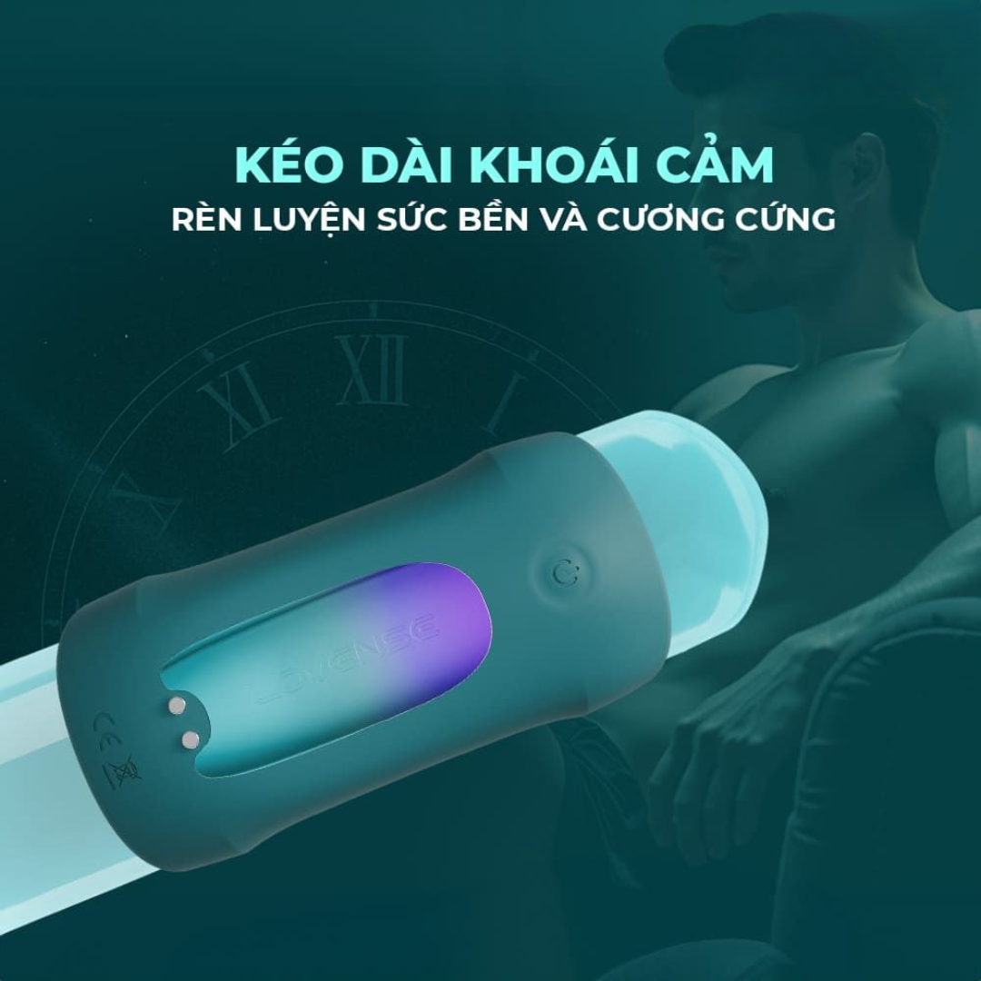  Máy Rung Massage Dương Vật Lovense Gush 2 Điều Khiển App 