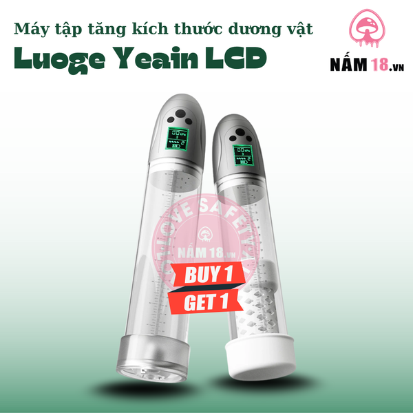 Máy Tập Tăng Kích Thước Dương Vật Kết Hợp Thủ Dâm Yeain Luoge LCD