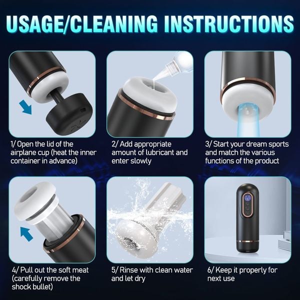 Âm Đạo Giả Doris Tỏa Nhiệt 9 Chế Độ Rung Bú Sục