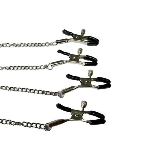 Kẹp Vú Kích Thích Đầu Ti 2in1