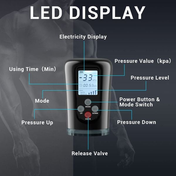 Máy Tập Tăng Kích Thước Dương Vật Tự Động Love Magic Leon