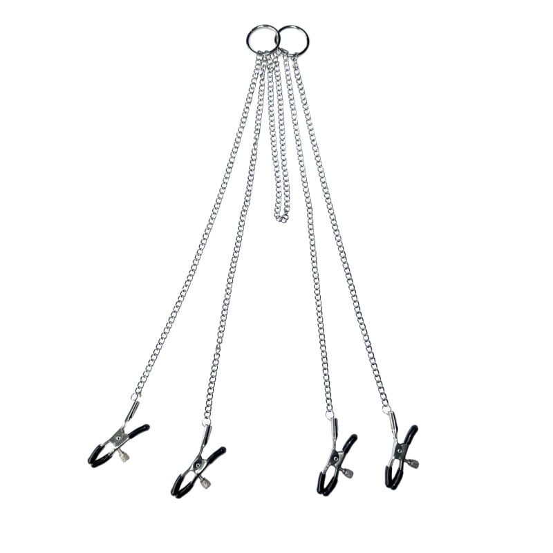  Kẹp Vú Kích Thích Đầu Ti 2in1 