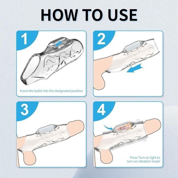 Đôn Dên Khúc Giữa Dragon Root Chống Tuột Có Rung