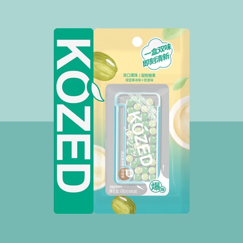  Kẹo Bj Kozed Vị Kem Sữa Đậu Xanh 