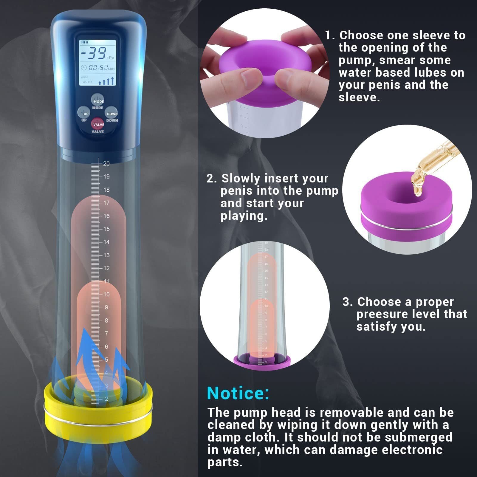  Máy Tập Tăng Kích Thước Dương Vật Tự Động Love Magic Leon 