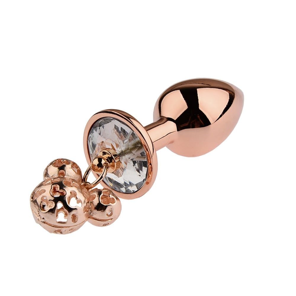  Phích Cắm Hậu Môn Inox Mickey Gold 