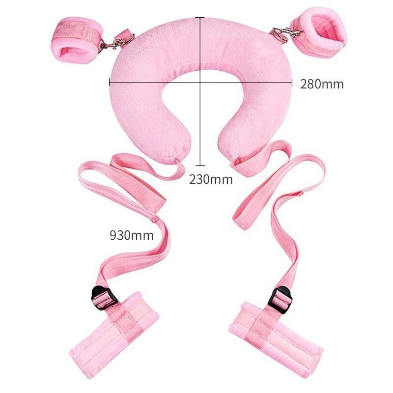  Set Khóa Tay Chân Có Gối Đầu - Đồ Chơi BDSM 