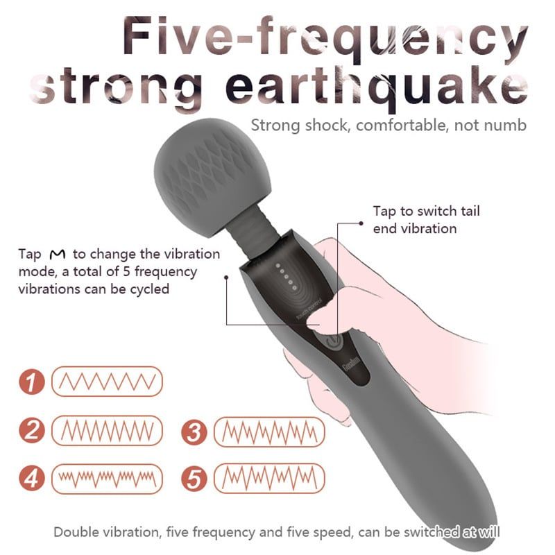  Chày Rung 2 Đầu Gusdun Gentleman AV Stick 