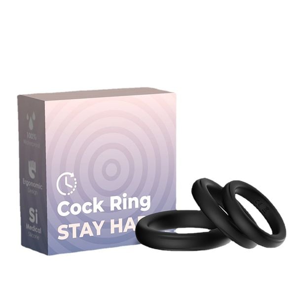  Vòng Đeo Cook Ring Stay Hard Dạ Quang Phát Sáng 