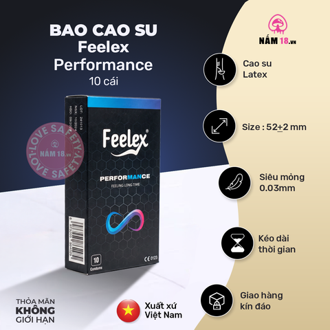 Feelex Chính Hãng | Bao Cao Su, Gel Bôi Trơn & Chăm Sóc Cá Nhân