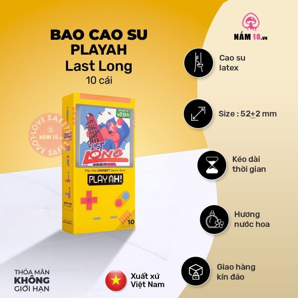 Bao Cao Su Kéo Dài Thời Gian PlayAh Last Long