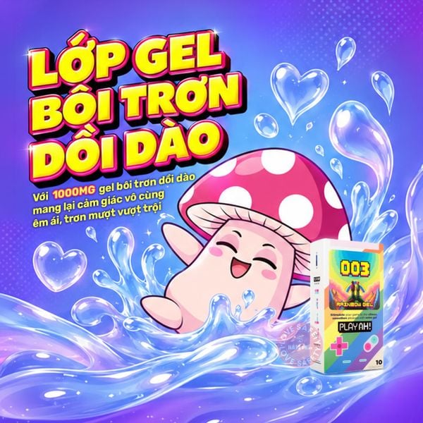  Bao Cao Su Siêu Mỏng PlayAh Rainbow Gel 003 