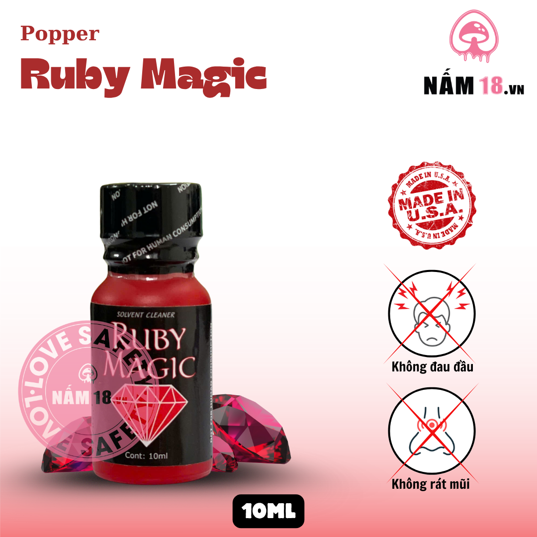  Popper Ruby Magic 