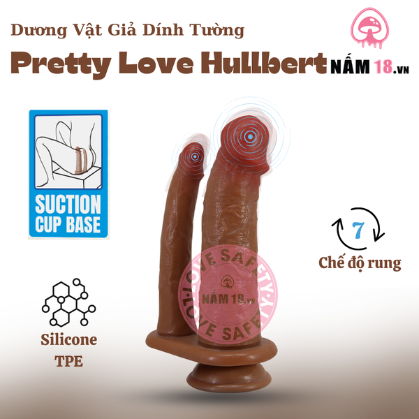 Dương Vật Dính Tường Pretty Love Hullbert 2 Đầu
