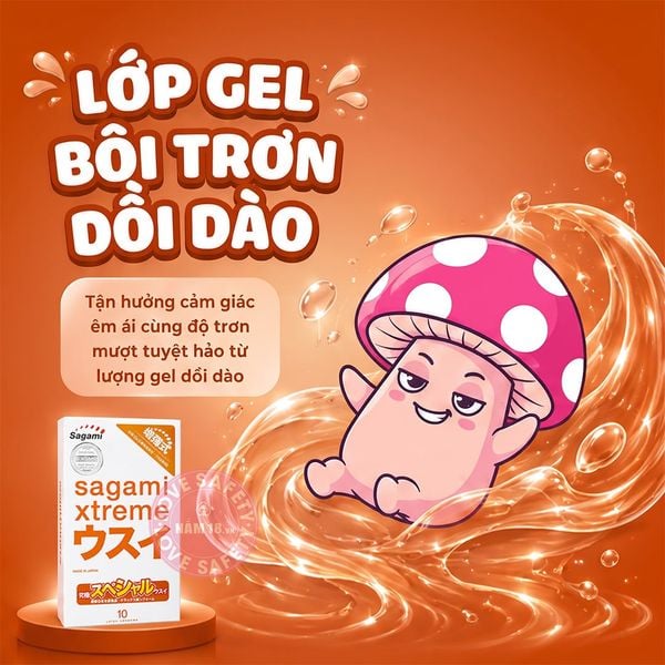  Bao Cao Su Siêu Mỏng Sagami Xtreme Super Thin 