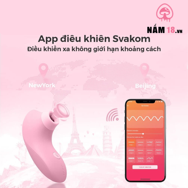 Máy Bú Hút Âm Vật Svakom Pulse Lite Neo