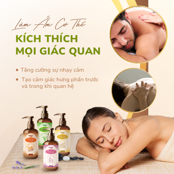  Gel Dầu Massage Body Feelex Hương Lavender 
