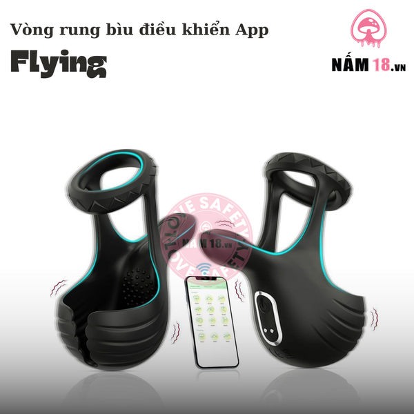  Vòng Rung Bìu Flying Điều Khiển App 