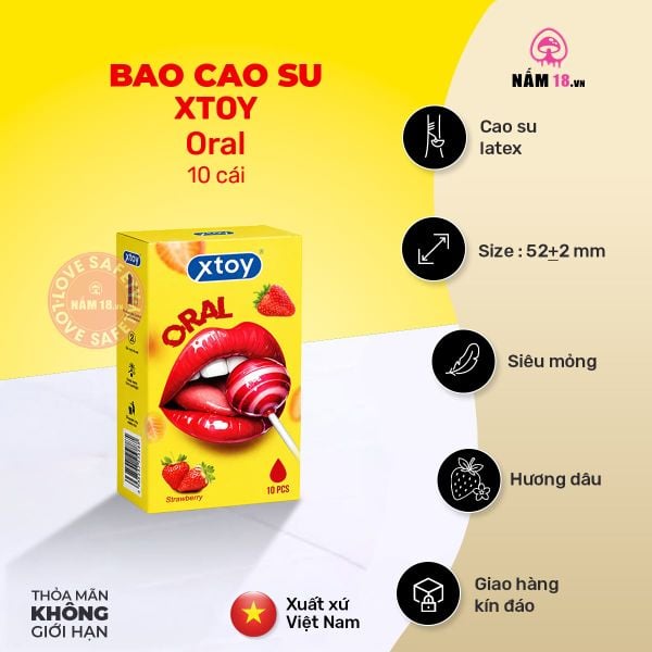  Bao Cao Su Quan Hệ Miệng Xtoy Oral 