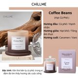  Nến Thơm Sáp Đậu Nành Chillme Cao Cấp Khử Mùi Phòng Quà Tặng Sang Trọng, Thư Giãn Tự Nhiên 