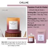  Nến Thơm Sáp Đậu Nành Chillme Cao Cấp Khử Mùi Phòng Quà Tặng Sang Trọng, Thư Giãn Tự Nhiên 