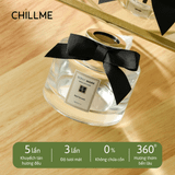  Tinh dầu thơm phòng hương nước hoa 180ml Chillme cắm que tỏa hương khử mùi lâu Reed Diffuser trang trí 