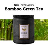  Nến Luxury Bamboo Green Tea 