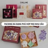  Set quà tặng nến thơm Chillme hộp quà sáp thơm treo tặng sinh nhật bạn thân ngày cưới kỷ niệm 