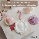  Set quà tặng nến thơm Chillme hộp quà sáp thơm treo tặng sinh nhật bạn thân ngày cưới kỷ niệm 