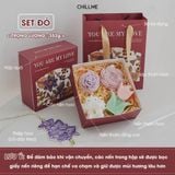  Set quà tặng nến thơm Chillme hộp quà sáp thơm treo tặng sinh nhật bạn thân ngày cưới kỷ niệm 