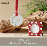  Sáp thơm treo phòng thạch cao Chillme khử mùi ô tô tủ quần áo hương nước hoa giáng sinh thư giãn 