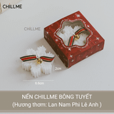  Nến thơm băng tuyết quà tặng noel Giáng sinh kèm hộp Merry Christmas 