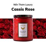  Nến Luxury Blackberry Rose & Oud 
