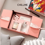  Bộ nến thơm tinh dầu Love Chillme quà tặng sinh nhật cho nữ bạn thân kèm túi xách quà thiệp ý nghĩa tinh tế 