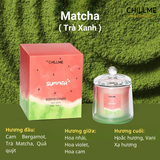  Nến Thơm Sáp Đậu Nành nắp đậy hương trái cây Chillme Cao Cấp quà tặng không gian thư giãn khử mùi ý nghĩa 