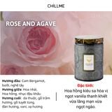  Nến thơm tinh dầu size L Chillme 785g sáp đậu nành không khói hương thơm thư giãn nhẹ nhàng 