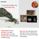  Set nến thơm tinh dầu khuếch tán chillme quà tặng cao cấp thư giãn khử mùi không khói 