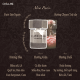  Thẻ thơm không gian ô tô Chillme treo xe, tủ quần áo và phòng thay đồ, lưu hương lâu, khuếch tán hương và khử mùi 