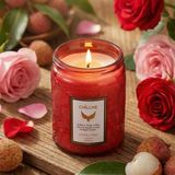  Nến Luxury Lychee Rose 