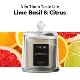  Nến Tastle Life - Lime Basil & Citrus 