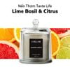 Nến Tastle Life - Lime Basil & Citrus