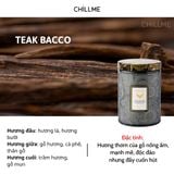  Nến thơm tinh dầu size L Chillme 785g sáp đậu nành không khói hương thơm thư giãn nhẹ nhàng 