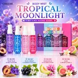  Bộ Body Mist Xịt Thơm Toàn Thân 4 x 40ml Tropical Moonlight 