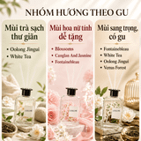  Tinh dầu khuếch tán cắm que 200ml Chillme thơm phòng khử mù decor hoa 