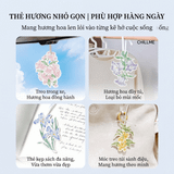  Thẻ thơm treo xe ô tô Chillme phù hợp treo tủ quần áo, phòng ngủ, phòng khách, quà tặng doanh nghiệp 