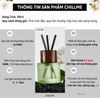  Tinh dầu thơm ô tô Chillme hương nước hoa thư giãn khử mùi xe hơi quà tặng tinh tế reed diffuser 