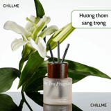  Tinh dầu thơm ô tô Chillme hương nước hoa thư giãn khử mùi xe hơi quà tặng tinh tế reed diffuser 